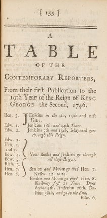Bibliotheca Legum, Or, A New and Compleat List of all the Common...