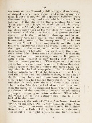 Account of the Murder of the Late Mr William Weare, Of Lyon's Inn...