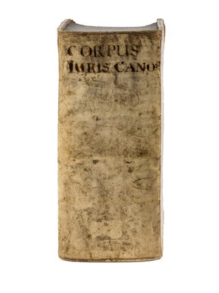Corpus Iuris Canonici Notis Illustratum, Gregorii XIII... 2 vols. in 1