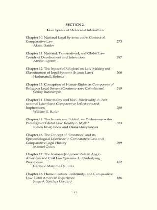 The World Picture of Comparative Law.