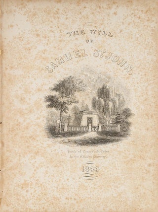 The Will of Samuel St. John.