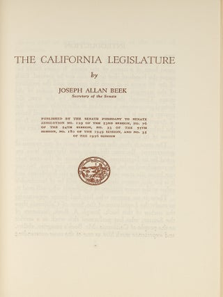 The California Legislature.