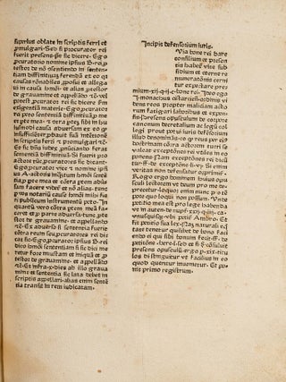 Modus Legendi Abbreviaturas [Bound with] Super Arboribus, both 1478.