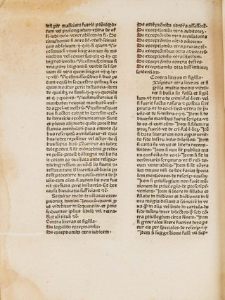Modus Legendi Abbreviaturas [Bound with] Super Arboribus, both 1478.