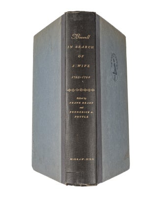 Boswell in Search of a Wife. 1766-1769.
