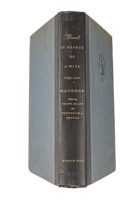 Boswell in Search of a Wife. 1766-1769.