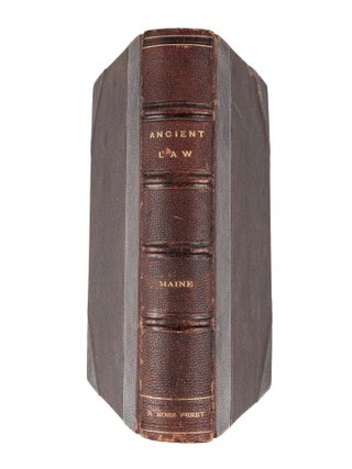 Ancient Law, Its Connection with the Early History of Society...