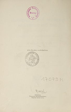 Das Gemeine Recht Englands und Nordamerikas (The Common Law)