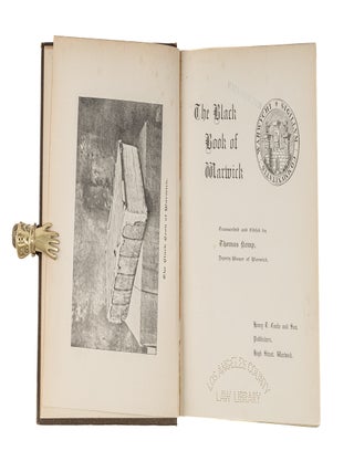 Item #81206 The Black Book of Warwick. Thomas Kemp