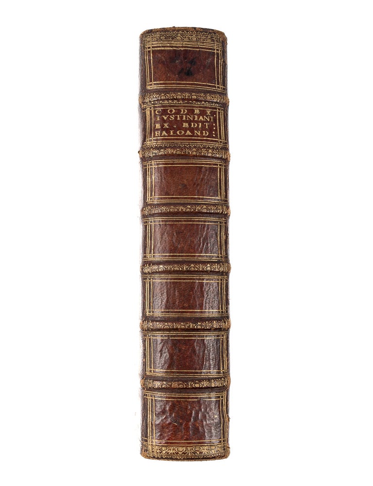 Item #81209 Codicis Dn Iustiniani Sacratiss Principis, Nuremberg, 1530. Emperor Justinian I, Gregor Haloander.