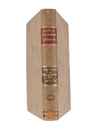 Decisions of the Commissioner of the General Land Office and the...