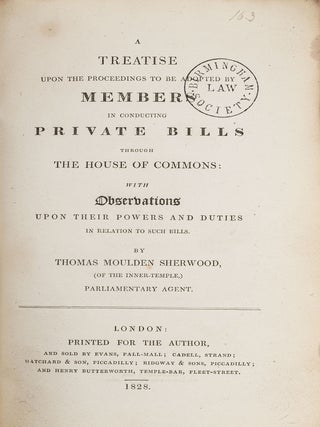 A Treatise Upon the Proceedings to be Adopted by Members in...