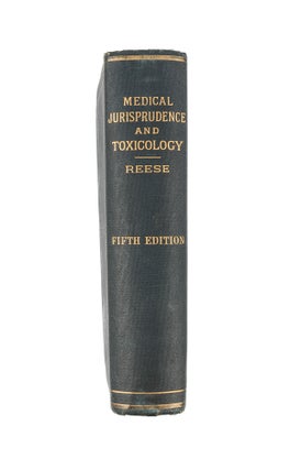 Text-book of Medical Jurisprudence and Toxicology. Fifth edition.