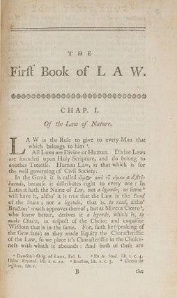 A Description of the Common Laws of England, According to the Rules...