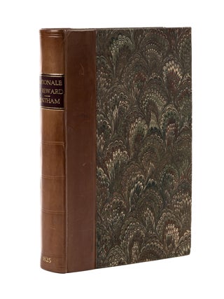 The Rationale of Reward, London, 1825. 1st English edition.