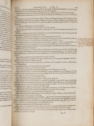 De Verborum Quae ad Jus Pertinent Significatione Libri XIX, 1596.