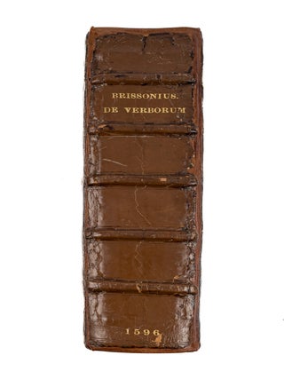 De Verborum Quae ad Jus Pertinent Significatione Libri XIX, 1596.