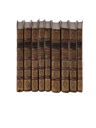 Corpus Juris Civilis, 12 Volumes in 9 Books, Paris, 1552-1553.