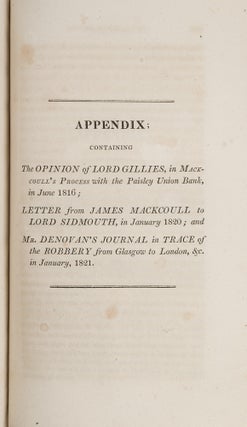 Memoir of the Life and Trial of James MackCoull, or Moffat, Who Died..