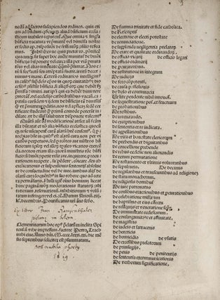 Constitutiones. Speyer: Peter Drach, 21 September 1481.