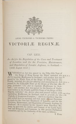 Fifteen Pamphlets with Acts Relating to Scotland, 1828-1865.