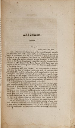 Trial of Lieutenant Joel Abbot by the General Naval Court Martial...