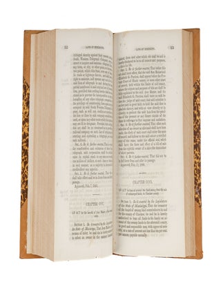 Laws of the State of Mississippi, Passed at a Regular Session...1859.
