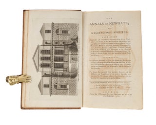 Item #82727 The Annals of Newgate; Or, Malefactors Register. 4 Vols. 37 Plates. John Villette,...