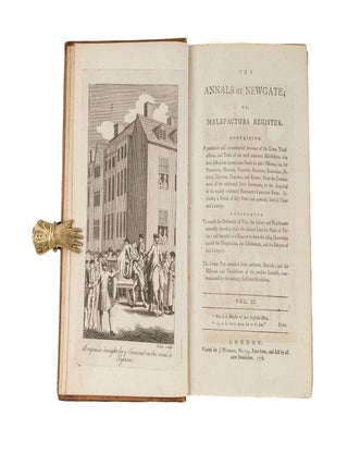 The Annals of Newgate; Or, Malefactors Register. 4 Vols. 37 Plates.