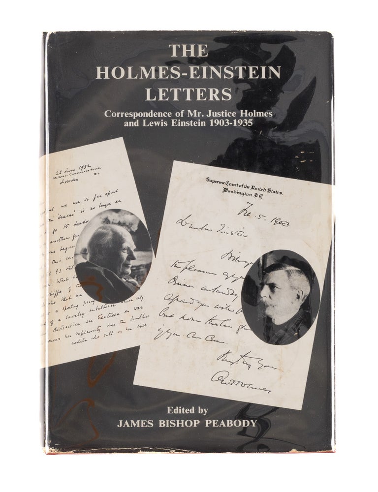 Item #82897 The Holmes-Einstein Letters. London, 1964. James Bishop Peabody.