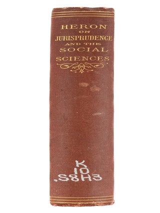 Jurisprudence and Its Relation to the Social Sciences.