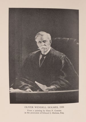 Mr. Justice Holmes and the Supreme Court.