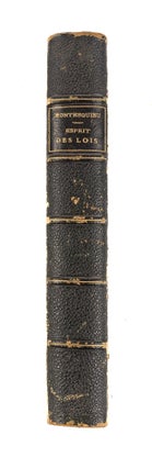 Esprit des Lois: Par Montesquieu; Avec Notes de L'Auteur et un...
