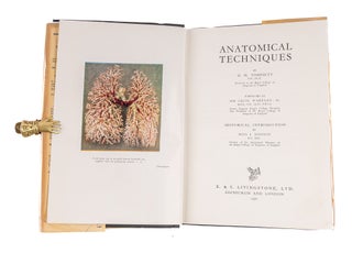 Item #82984 Anatomical Techniques. David Hugh Tompsett