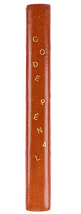 Item #82987 Code Penal: Commentaires Images de Joseph Hemard, Paris, c1940. Joseph Hemard