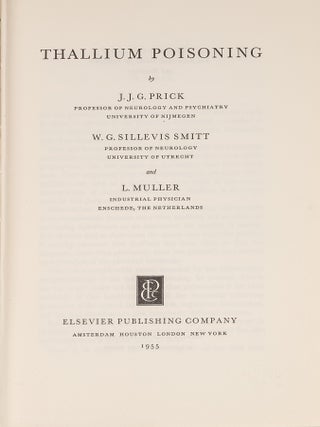 Thallium Poisoning.