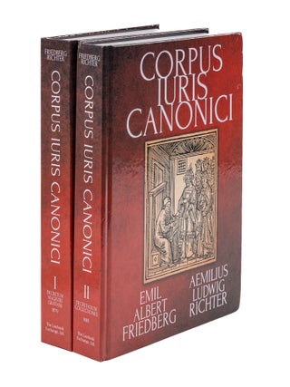 Item #83027 Corpus Iuris Juris Canonici-Editio Lipsiensis Secunda/Post Aemilii. Emil Albert...
