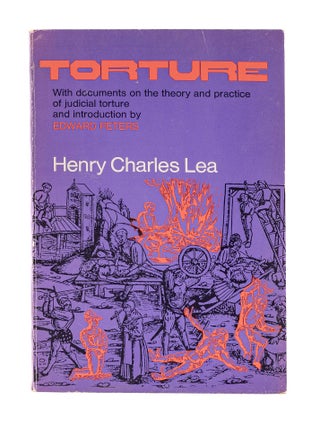 Item #83149 Torture. First Pennsylvania paperback edition. Henry Charles Lea, Edward Peters,...