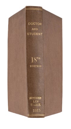 Doctor and Student; Or, Dialogues Between a Doctor of Divinity and...