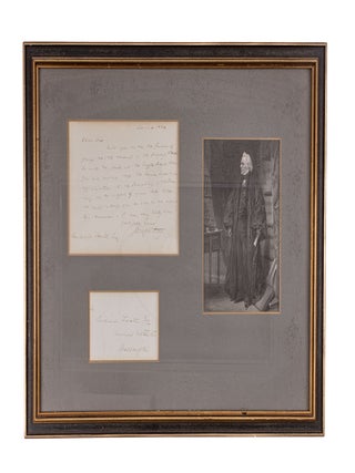 Item #83197 Autograph Letter, Signed, To Richard Smith, Esq., March 4, 1834. Manuscript, Joseph...
