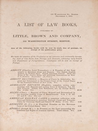 Commentaries on the Conflict of Laws, Foreign and Domestic, in...