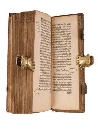 Adnotationes in IIII Institutionum [with] Libri Dialecticae Legalis...