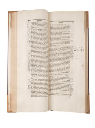 A New Abridgment of the Law..., 5 Volumes. London, 1768-1770