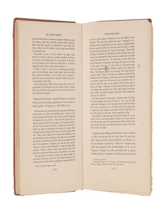 Mr. Justice Miller and the Supreme Court, Charles Fairman's Copy.