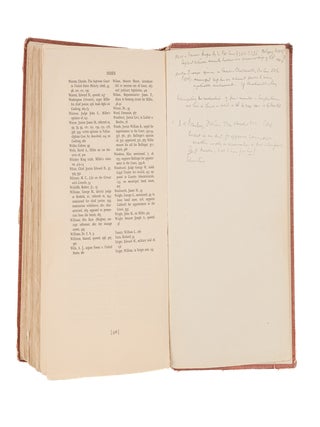 Mr. Justice Miller and the Supreme Court, Charles Fairman's Copy.