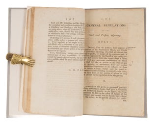 General Regulations for Inspection and Controul of All the Prisons...