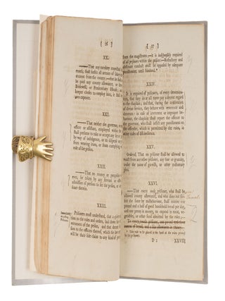 General Regulations for Inspection and Controul of All the Prisons...