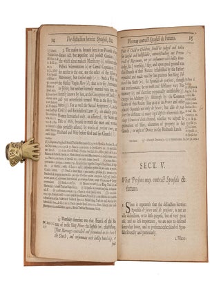 A Treatise of Spousals, or Matrimonial Contracts: Wherein all the...