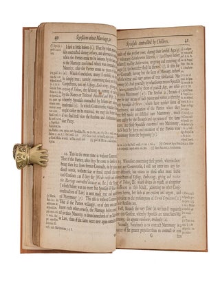 A Treatise of Spousals, or Matrimonial Contracts: Wherein all the...