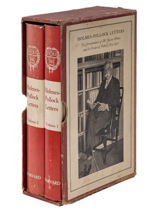 Item #83562 Holmes-Pollock Letters: The Correspondence of Mr. Justice Holmes. Oliver Wendell...